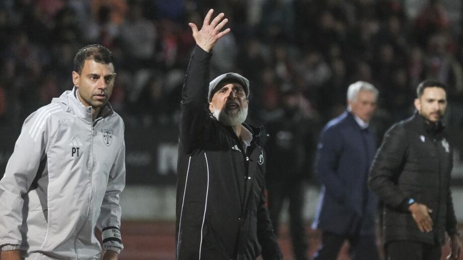 Momento no Casa Pia-Benfica