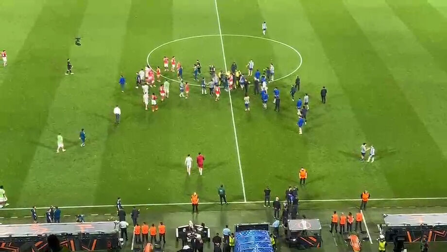 Muito fair play logo após o encontro