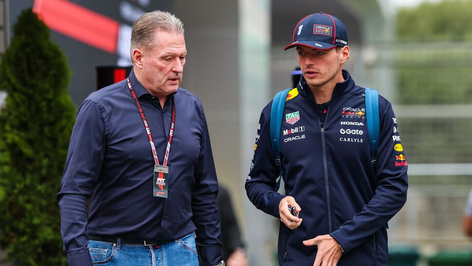 Jos e Max Verstappen juntos