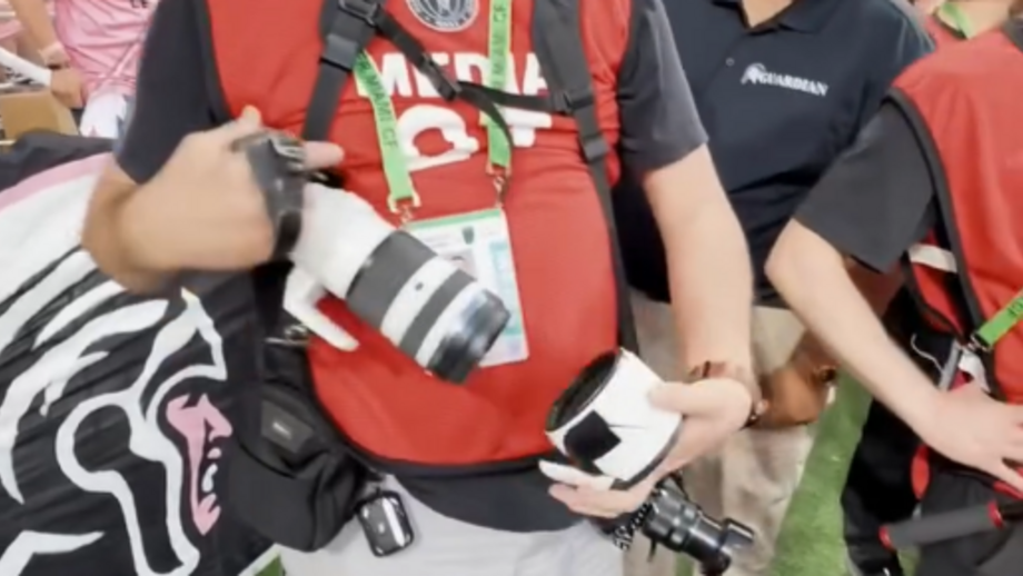 Astro argentino deixou fatura pesada a repórter em jogo do Inter Miami