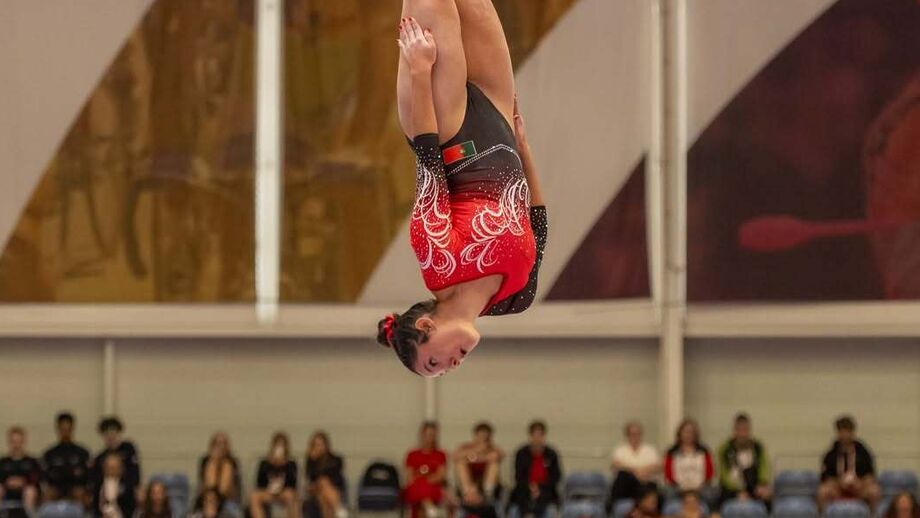 Portugal na final de trampolim sincronizado júnior feminino