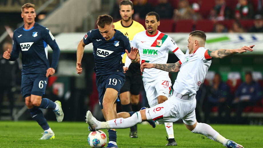 Empate entre Augsburgo e Hoffenheim