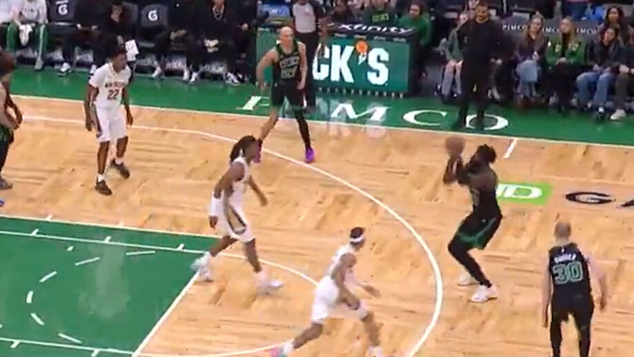 Companheiros e adeptos dos Celtics em êxtase