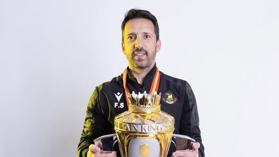 Nandinho com a Taça do Rei conquistada em 2023/24