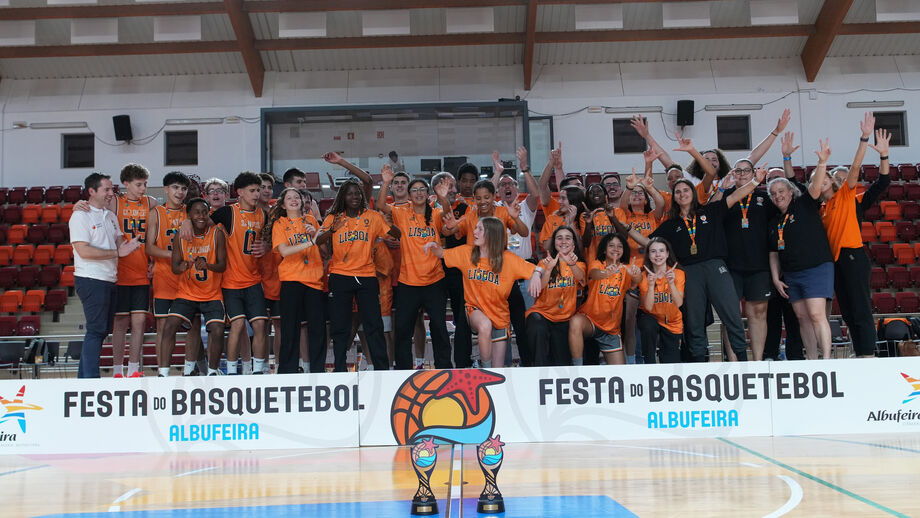 Lisboa ergue o título nas sub-14 femininas em Albufeira