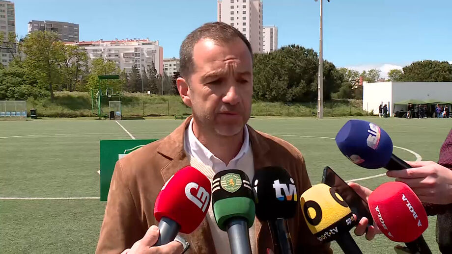 Presidente do Sporting recorda reunião em que estavam presentes os três dirigentes