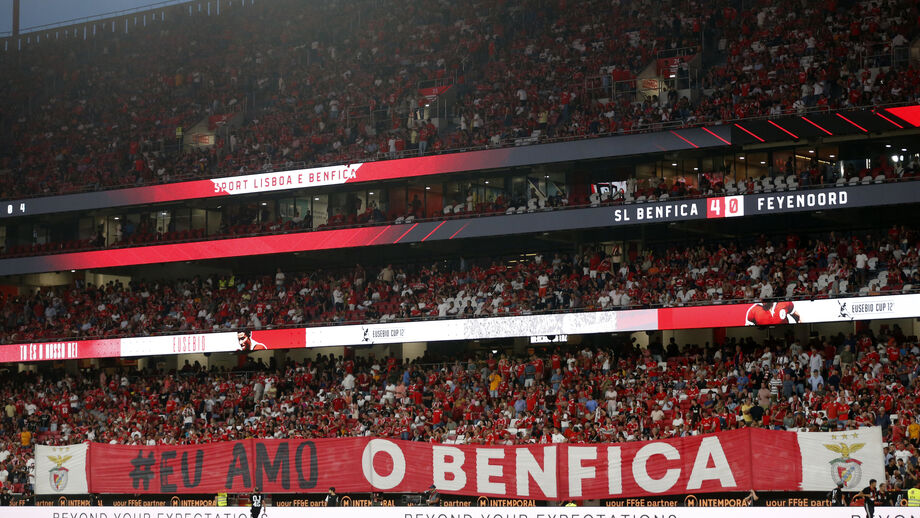 Adeptos do Benfica