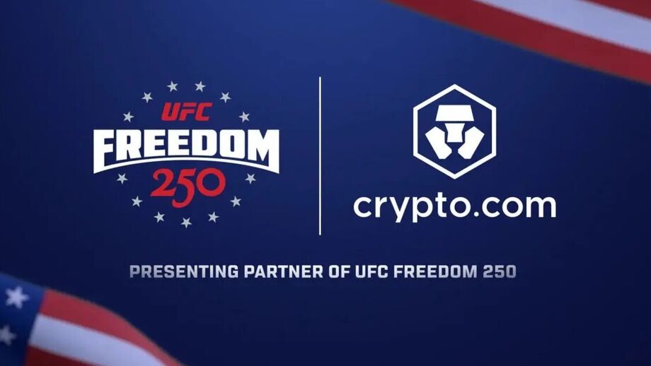 Crypto.com é parceiro do UFC Freedom 250