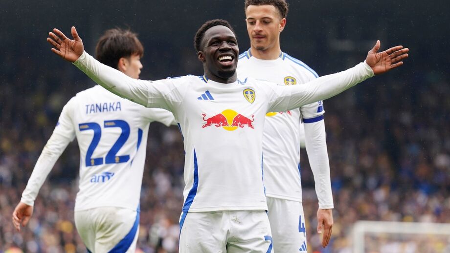 Gnonto, jogador do Leeds United, cobiçado em Itália