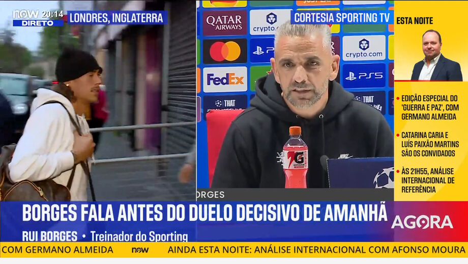 Treinador do Sporting fez a antevisão ao jogo com o Arsenal