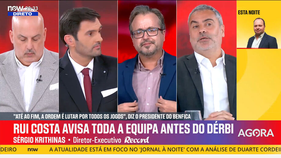 Declarações do diretor executivo de Record, no programa 'Record na Hora' no Now