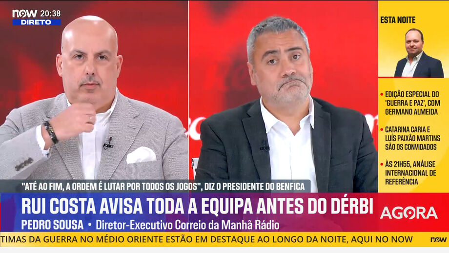 Diretor executivo de Record faz revelações sobre o futuro das águias no programa 'Record na Hora' no Now