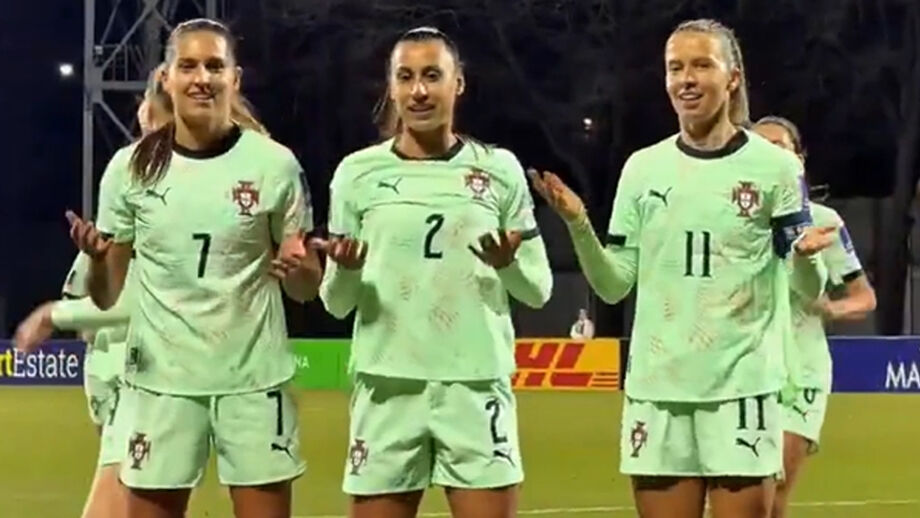 Internacional portuguesa foi a grande figura da vitória por 3-0