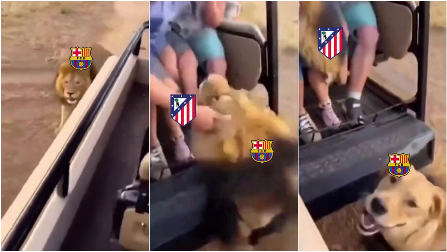 Vídeo foi publicado na página oficial dos colchoneros nas redes sociais