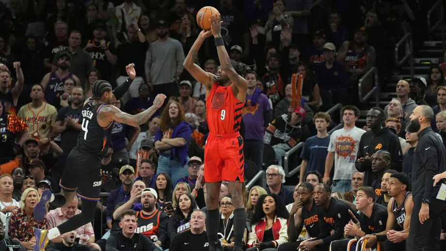 Portland Trail Blazers venceram fora os Phoenix Suns