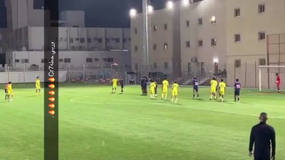 Filho de Cristiano Ronaldo em grande ao serviço da equipa de sub-16 do Al Nassr 