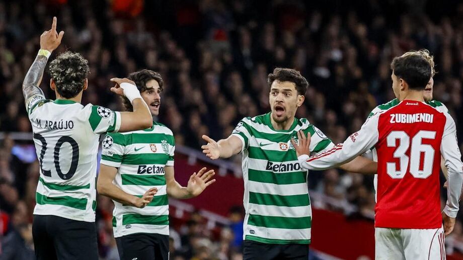 Lance no Arsenal-Sporting