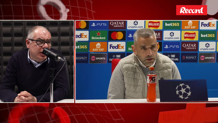 Luís Pedro Sousa, chefe de redação de Record, faz antevisão do dérbi do próximo domingo