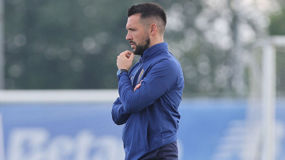 Farioli no treino do FC Porto