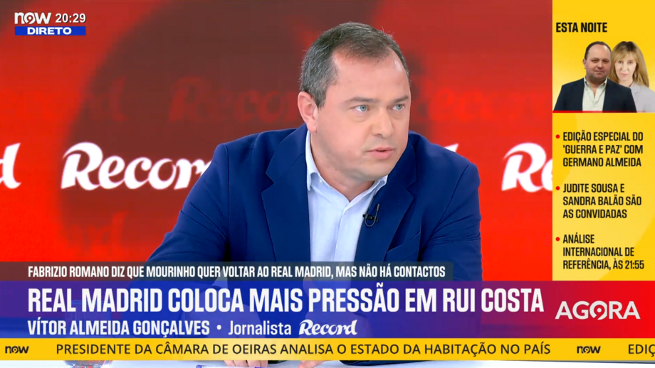 Vítor Almeida Gonçalves aborda a continuidade do treinador na Luz