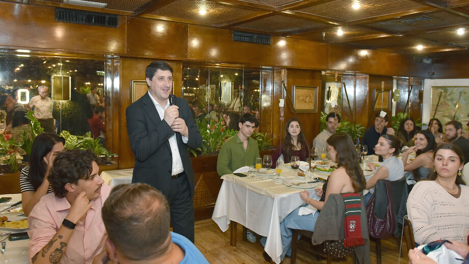 Carlos André Gomes agradeceu a presença dos adeptos