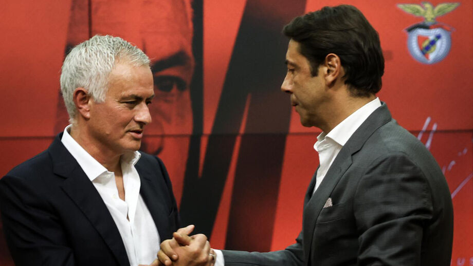 Rui Costa sem pressa para renovar com José Mourinho