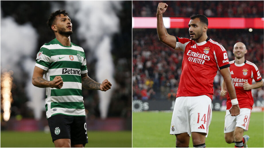 Luis Suárez e Pavlidis em busca da redenção no dérbi entre Sporting e Benfica