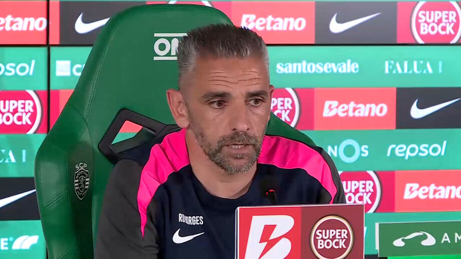 Treinador abordou também a nomeação de João Pinheiro para o dérbi com o Benfica