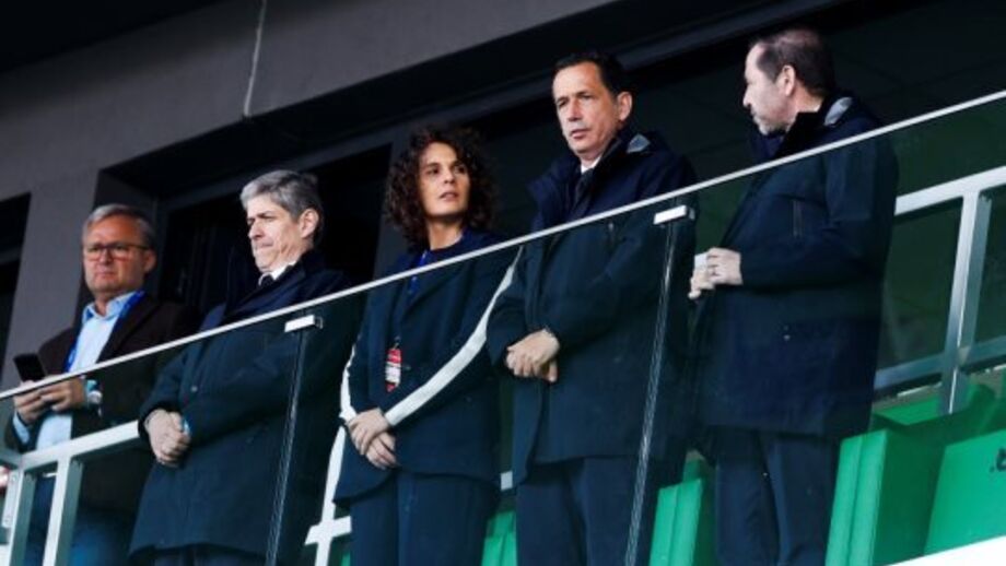 Pedro Proença acompanha vitória da Seleção na Eslováquia