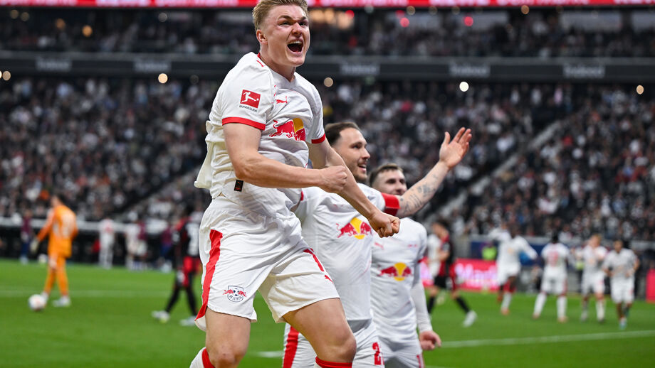 Conrad Harder faturou aos 81 minutos no E. Frankfurt-Leipzig