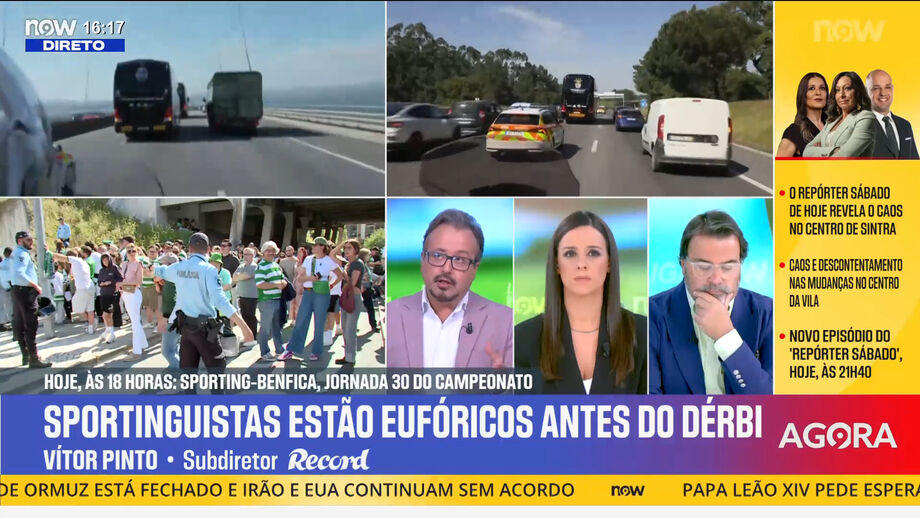 Subdiretor de Record faz antevisão do dérbi Sporting-Benfica, agendado para este domingo