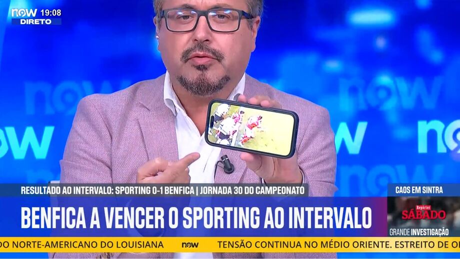 Subdiretor de Record explica como intervenção de Schjelderup no Sporting-Benfica é irregular