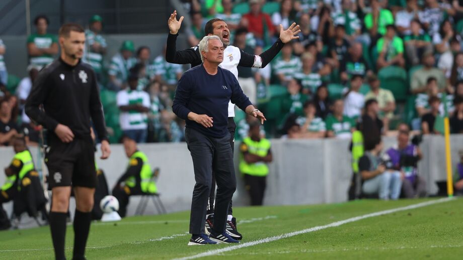 Mourinho mantém invencibilidade contra o Sporting em 10 jogos