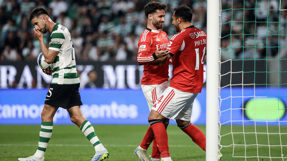Rafa marcou o golo que deu a vitória ao Benfica em Alvalade