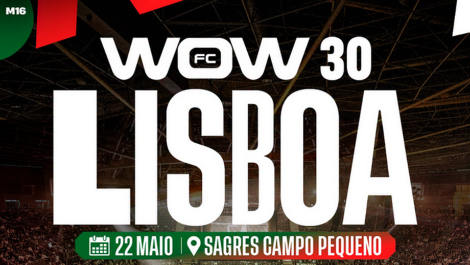 Cristiano Ronaldo e Topuria trazem o WOW FC a Lisboa, no Campo Pequeno, em maio