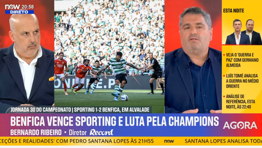 Diretor do Record analisa o impacto que o dérbi pode ter na renovação de Rui Borges