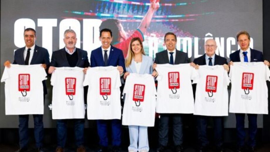 Apresentação da campanha 'Stop à Violência'