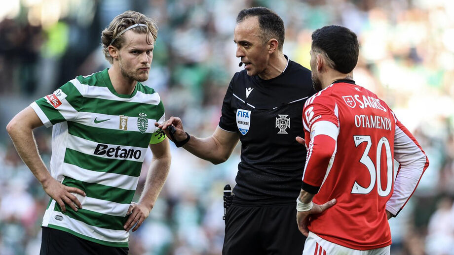 João Pinheiro dirigiu o dérbi entre Sporting e Benfica
