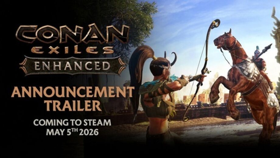 Conan Exiles Enhanced chega ao Steam a 5 de maio de 2026