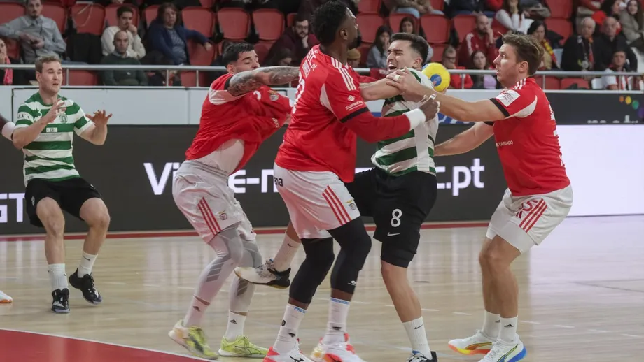 Benfica e Sporting disputam dérbi de andebol no campeonato