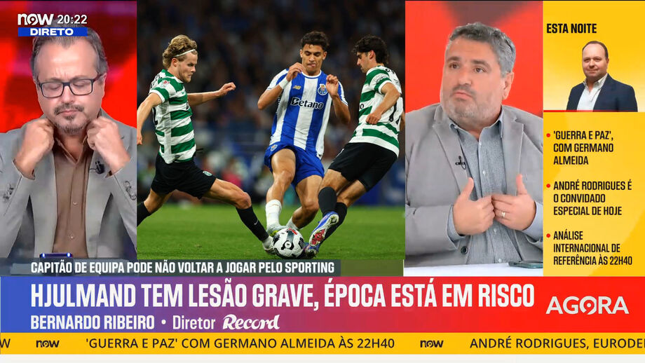 Bernardo Ribeiro, Vítor Pinto e Bruno Fernandes analisam polémico do FC Porto-Sporting