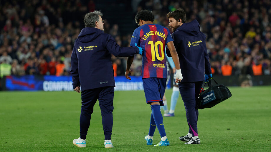 Lamine Yamal estará ausente dos relvados até final da temporada por lesão