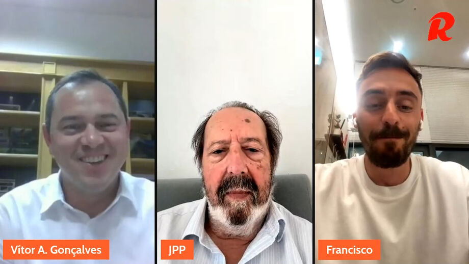 Francisco Geraldes questionou o historiador, por videochamada, uma conversa moderada pelo nosso jornal