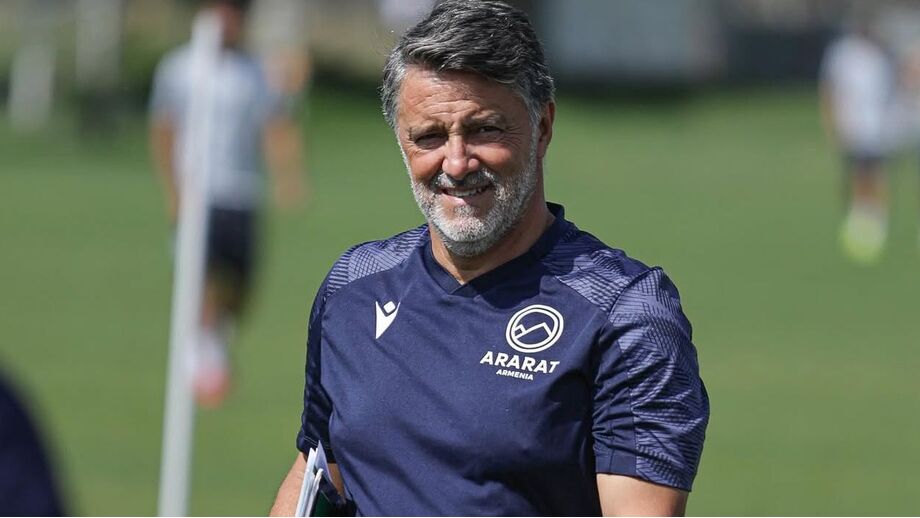 Manuel Tulipa, treinador do Ararat-Armenia