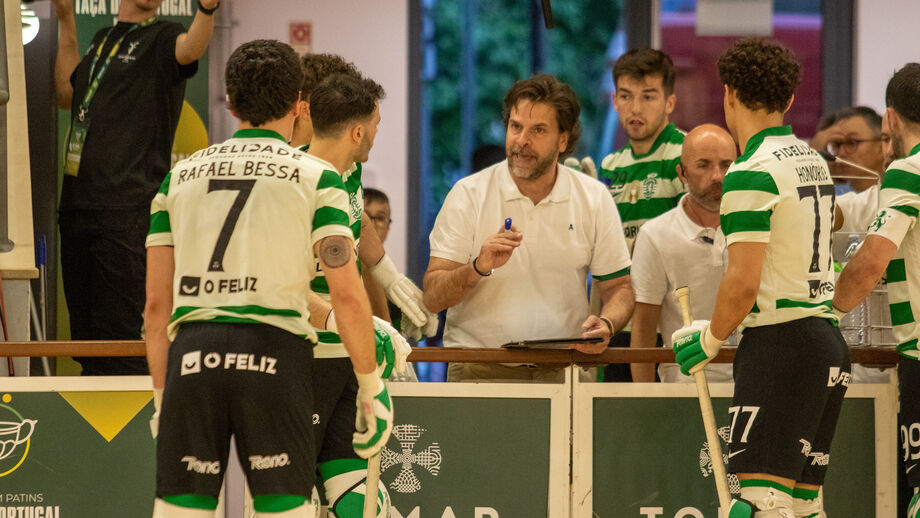 Edo Bosch, treinador do Sporting