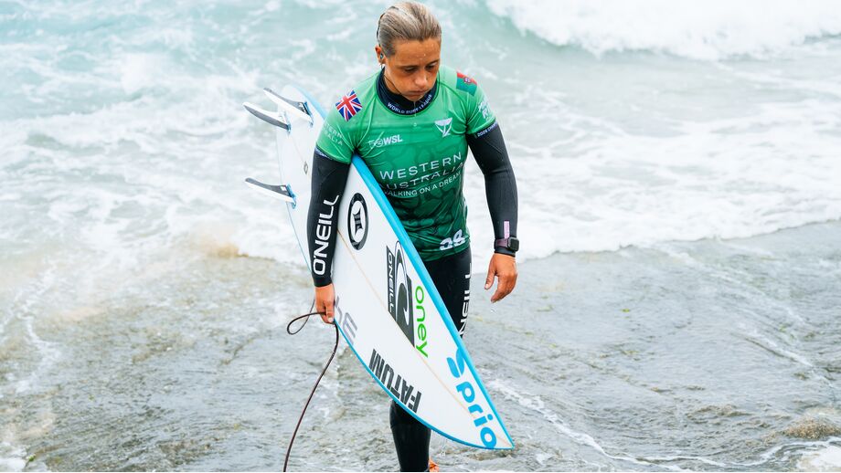 Yolanda Hopkins foi eliminada na ronda inaugural do Rio Pro