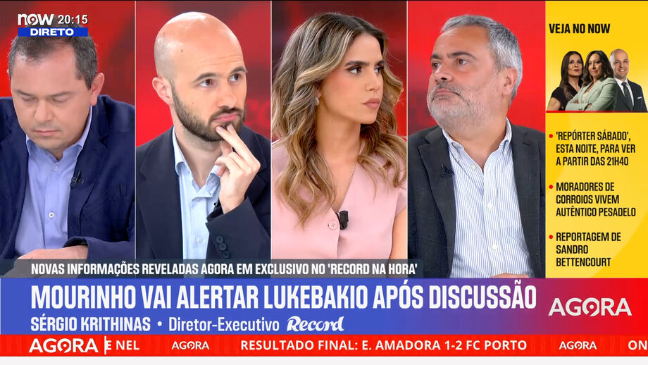 Declarações de Sérgio Krithinas no programa 'Record na Hora', no Now