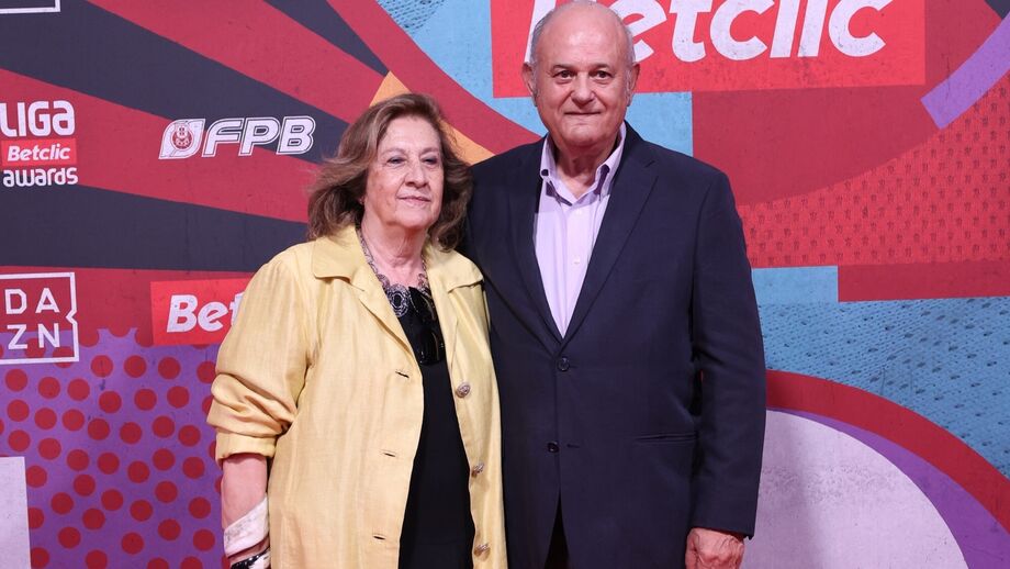 Maria Elisa e Fernando Seara nos Liga Betclic Awards