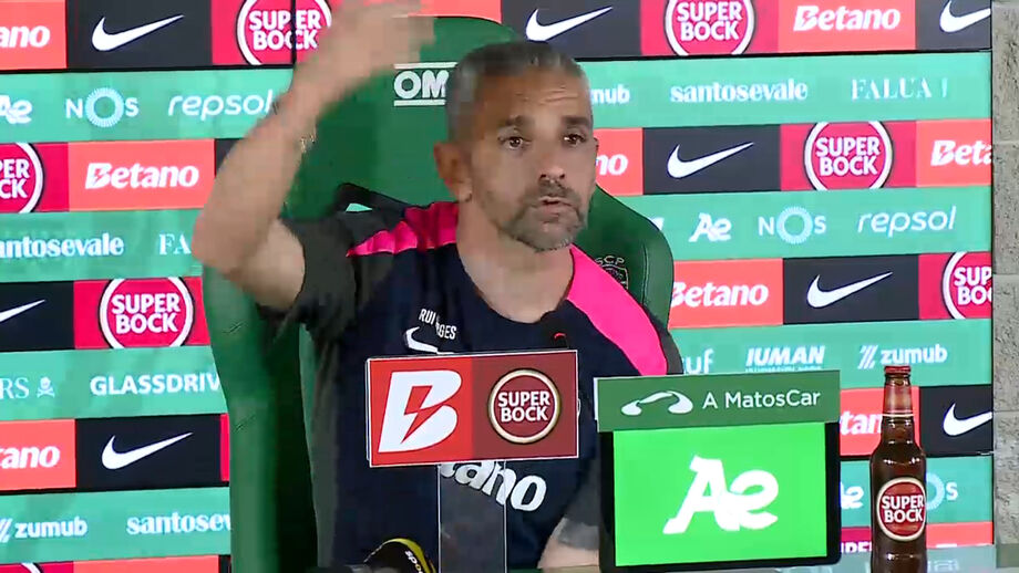 Treinador do Sporting aborda as suas opções quando tem jogadores "esgotados"