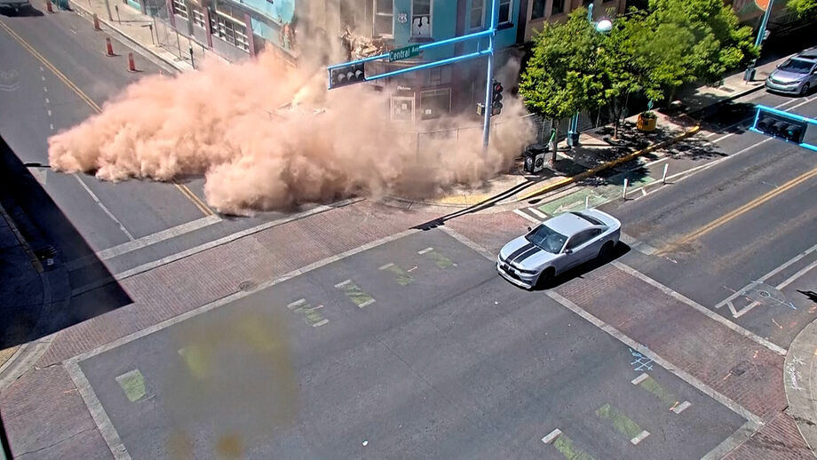 Edifício do Lindy’s Diner tinha sido já interditado devido a problemas estruturais